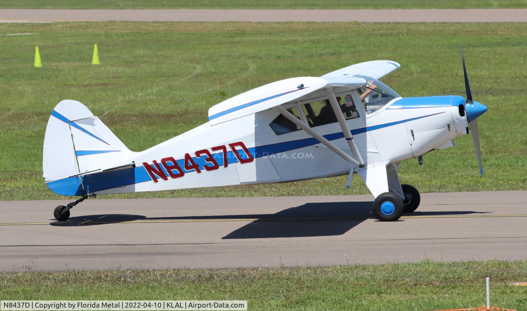 N8437D, 1957 Piper PA-22-150 C/N 22-5692, Sun N Fun 2022