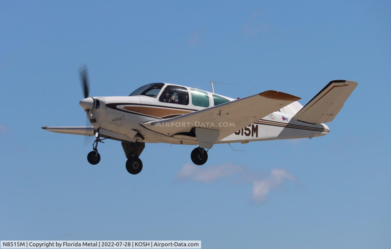 N8515M, 1963 Beech P35 Bonanza C/N D-7183, OSH 2022
