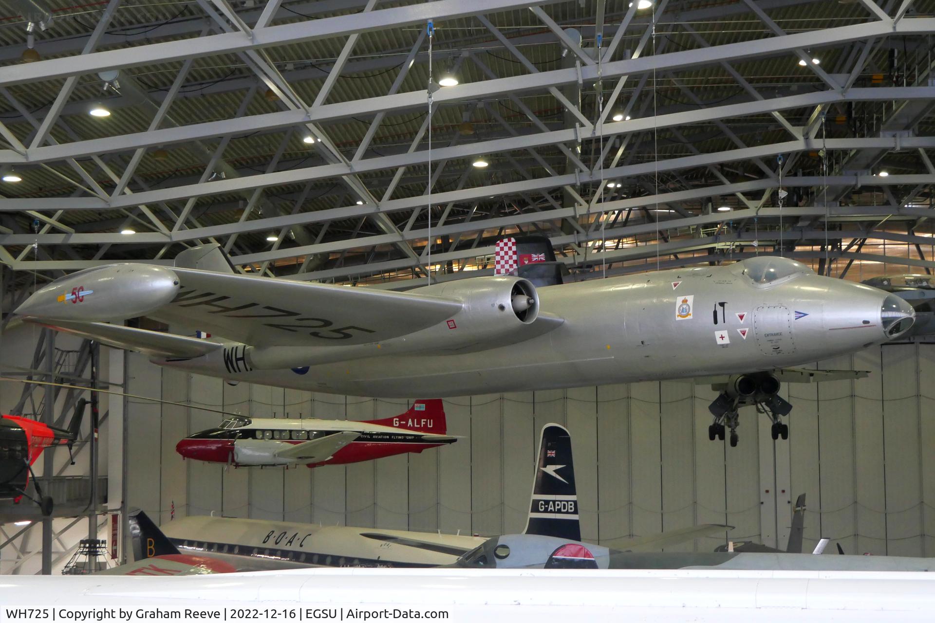 WH725, 1953 English Electric Canberra B.2 C/N EEP71206, On display at IWM Duxford.