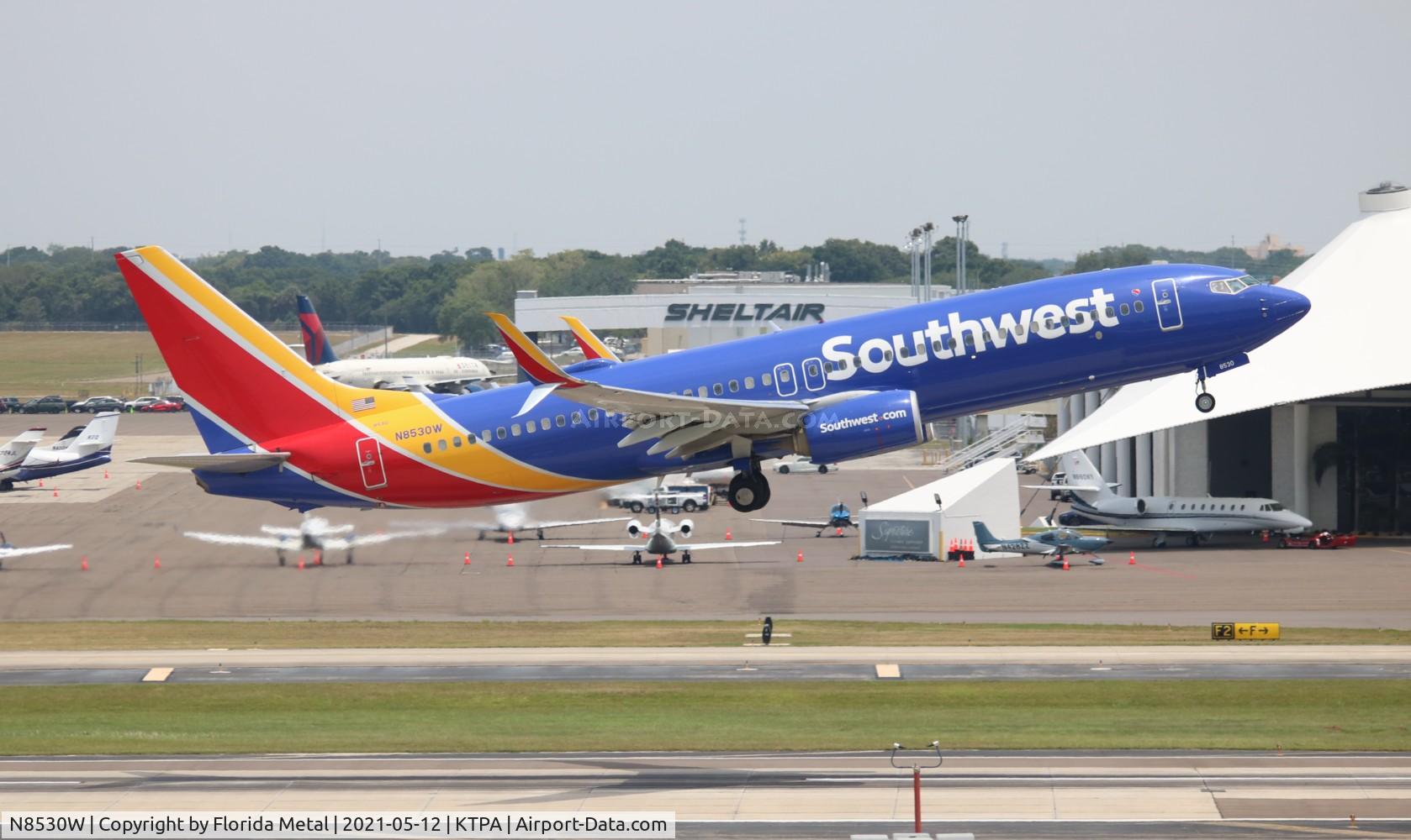 N8530W, 2017 Boeing 737-8H4 C/N 63592, TPA 2021
