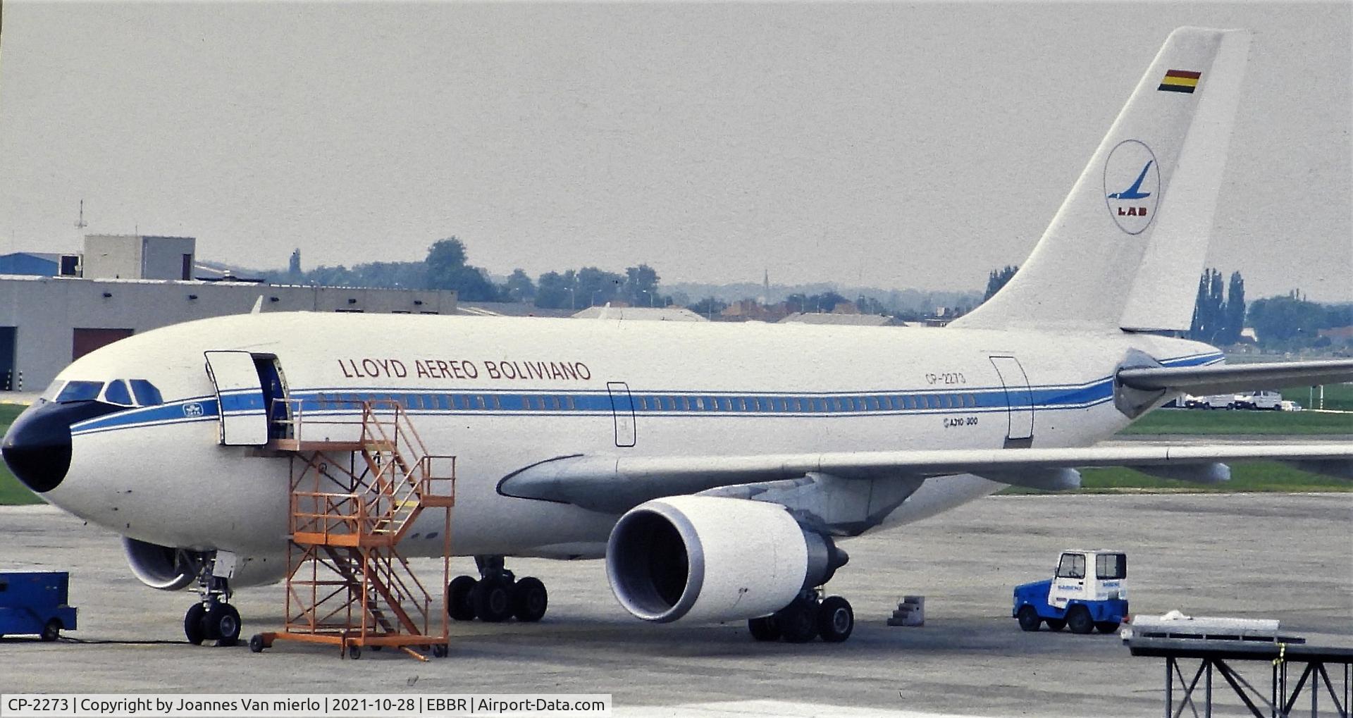 CP-2273, 1988 Airbus A310-304/ET C/N 475, Slide scan