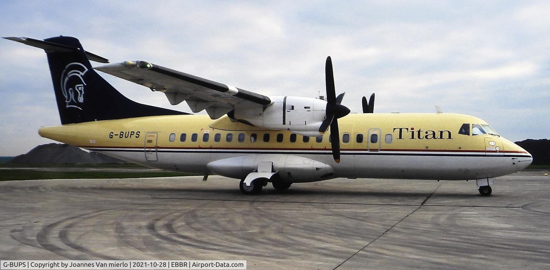 G-BUPS, 1988 ATR 42-300 C/N 109, Slide scan