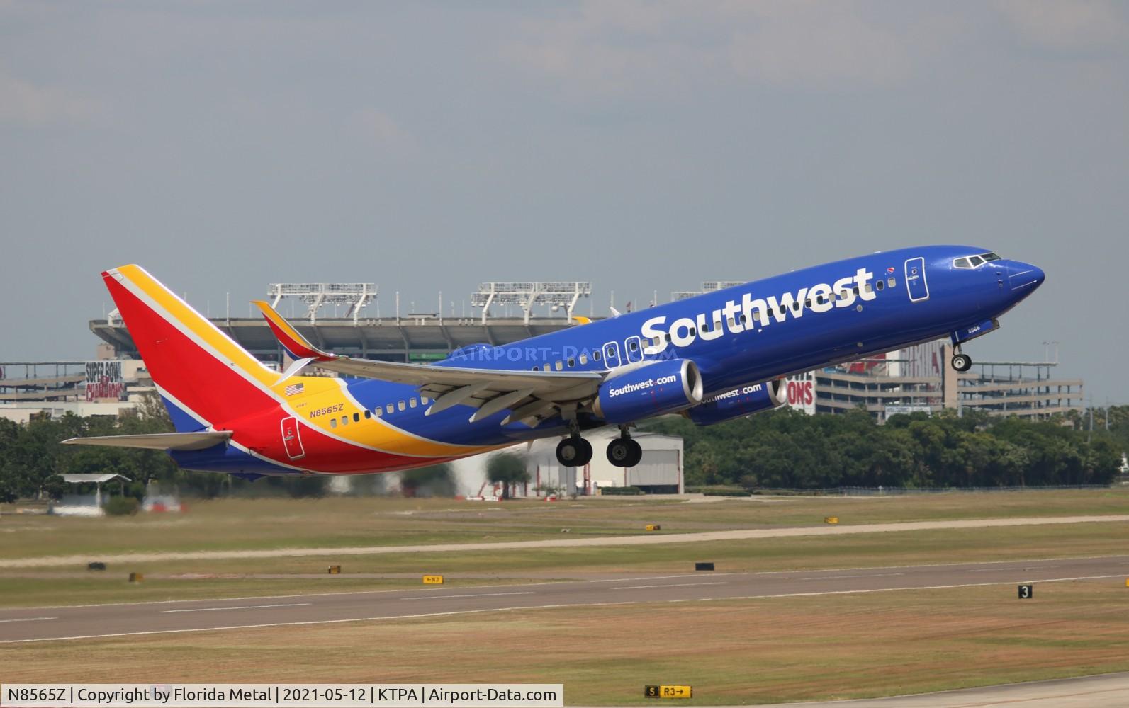 N8565Z, 2018 Boeing 737-8H4 C/N 42533, TPA 2022