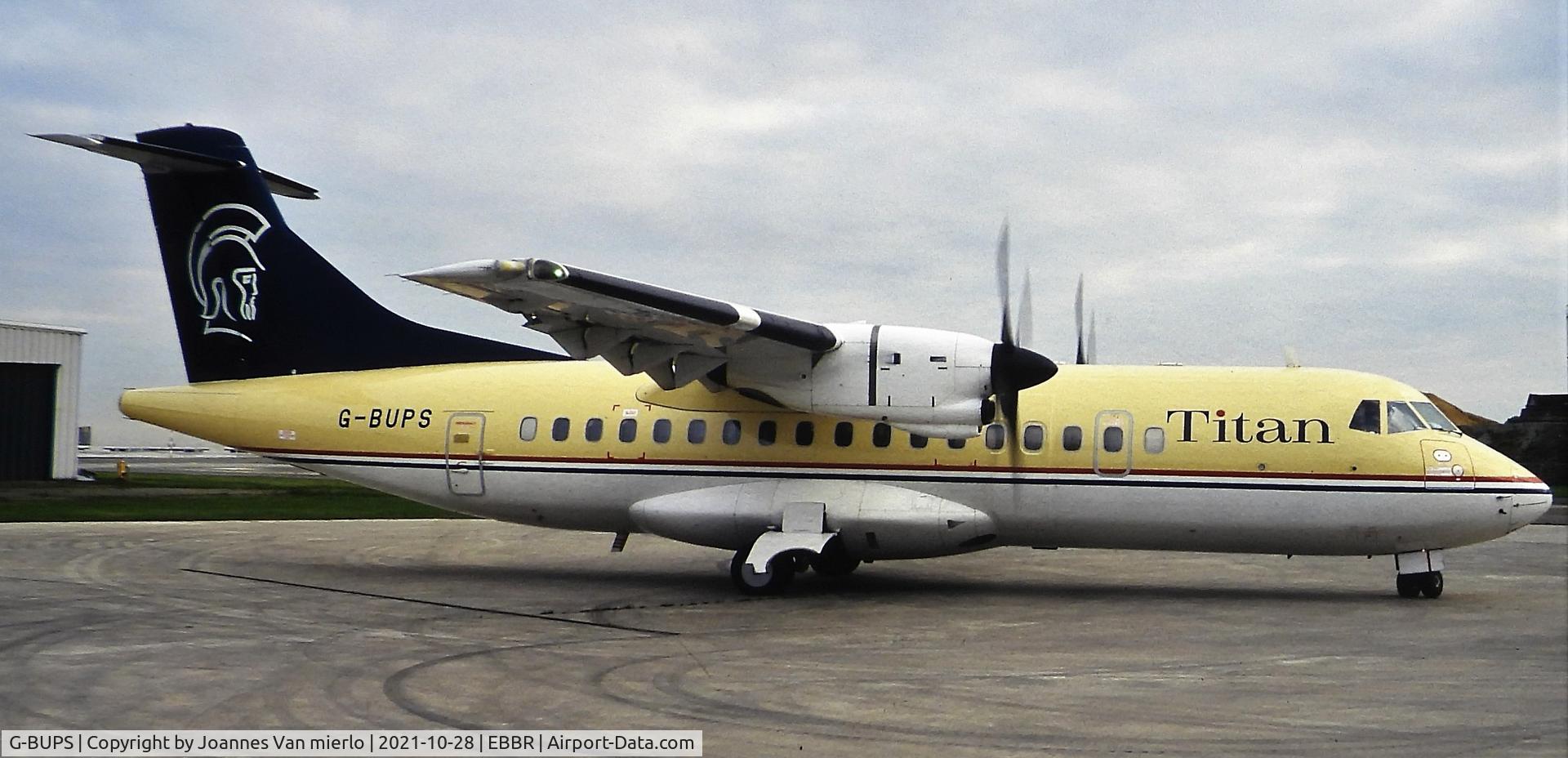 G-BUPS, 1988 ATR 42-300 C/N 109, Slide scan