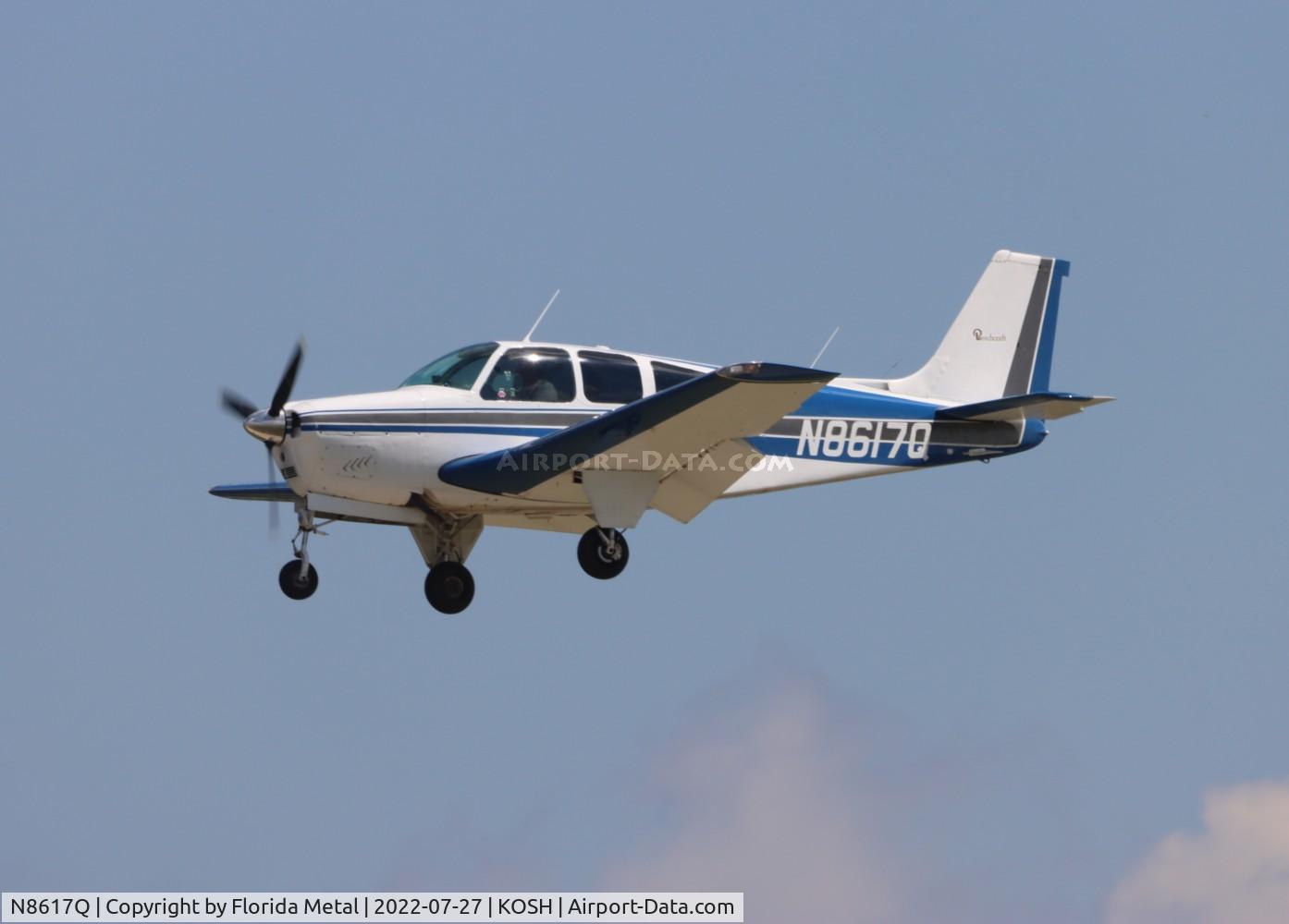 N8617Q, 1964 Beech 35-B33 Debonair C/N CD-812, OSH 2022
