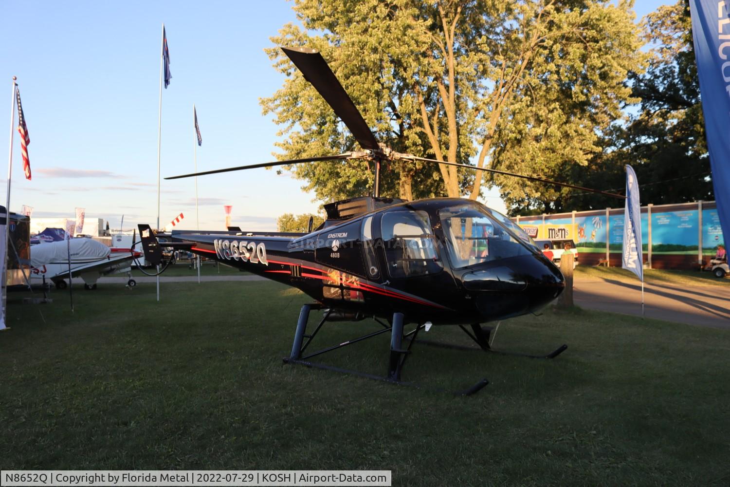 N8652Q, 2015 Enstrom 480B C/N 5223, OSH 2022