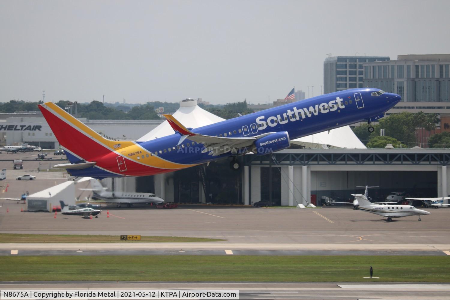 N8675A, 2015 Boeing 737-8H4 C/N 35976, TPA 2021