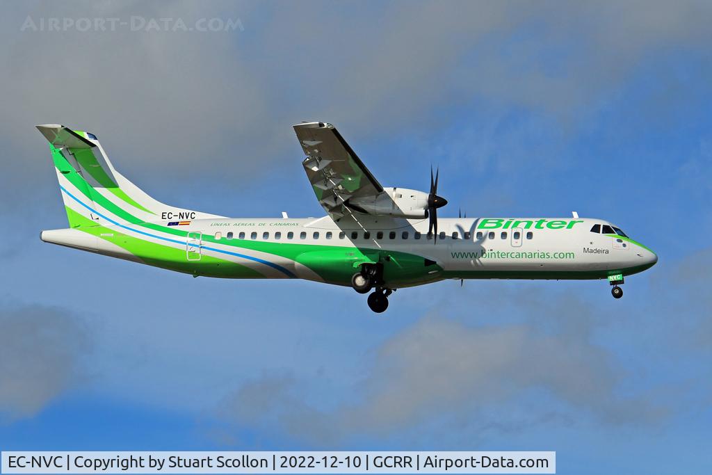 EC-NVC, 2022 ATR 72-600 C/N 1641, Binter