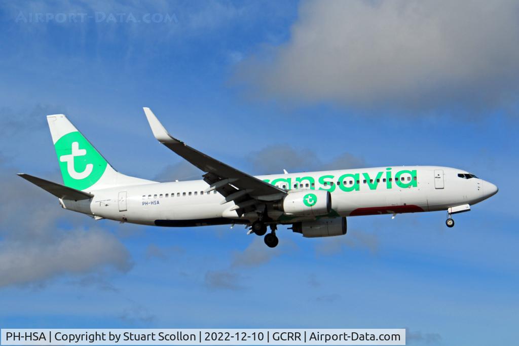 PH-HSA, 2009 Boeing 737-8K2 C/N 34171, Transavia