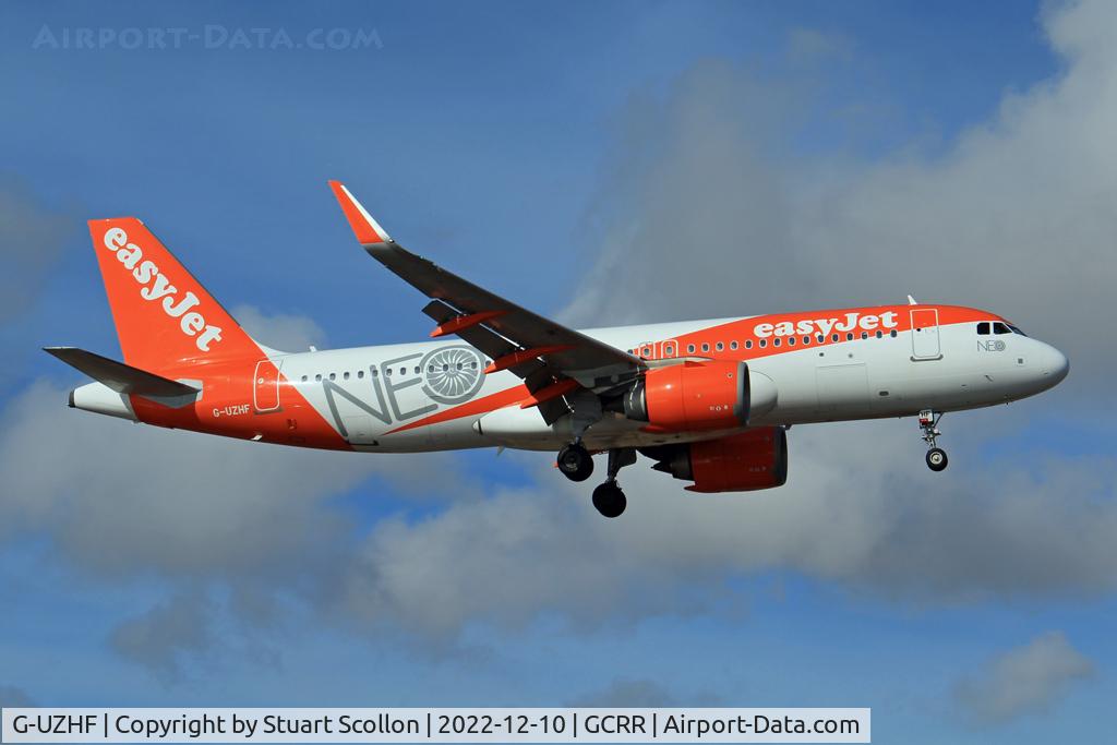 G-UZHF, 2018 Airbus A320-251N C/N 8193, EasyJet