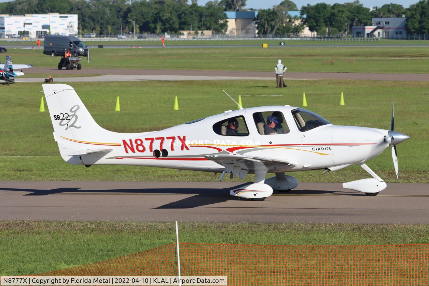 N8777X, 2004 Cirrus SR22 G2 C/N 1011, Sun N Fun 2022