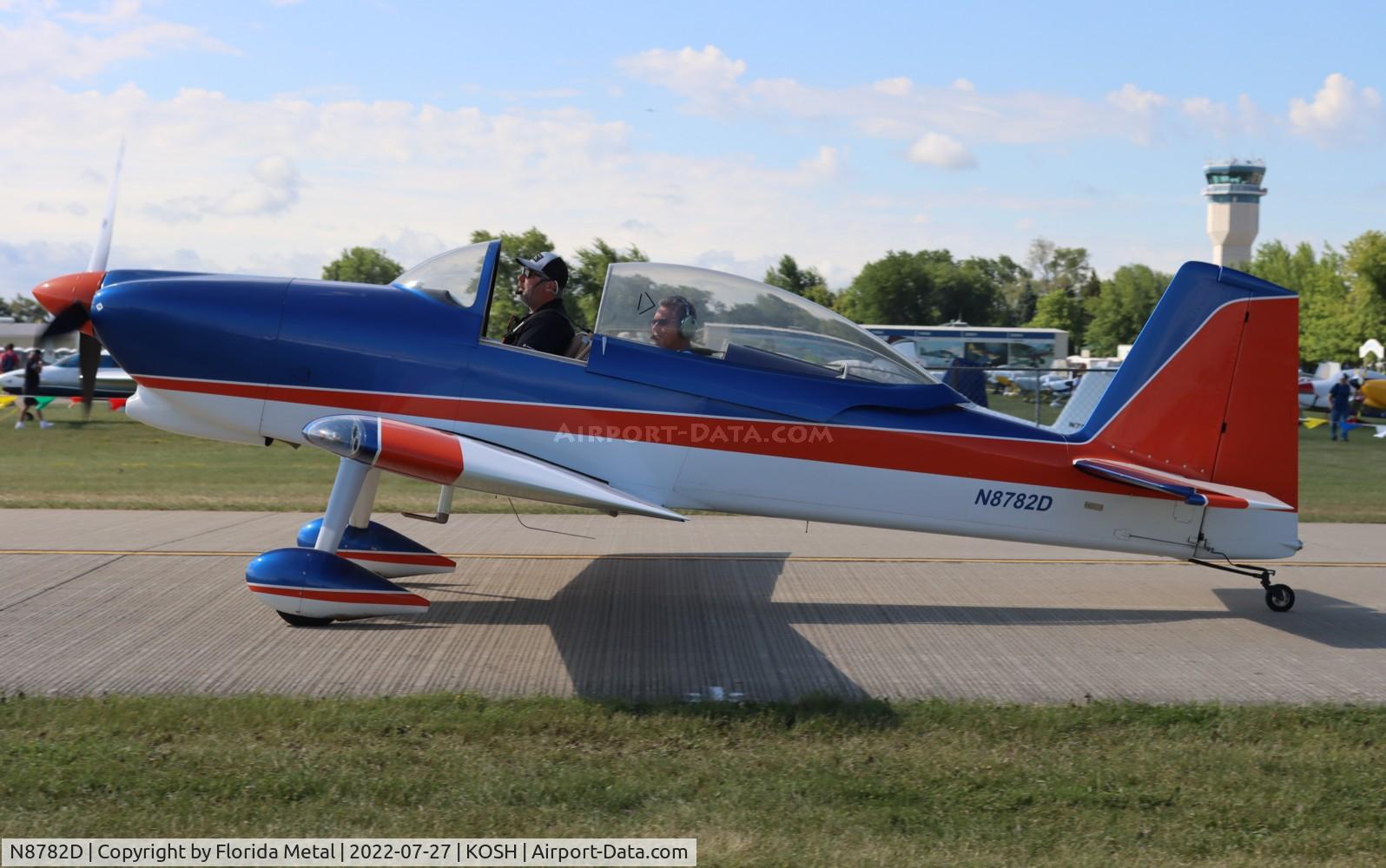 N8782D, 2013 Vans RV-8 C/N 83167, OSH 2022