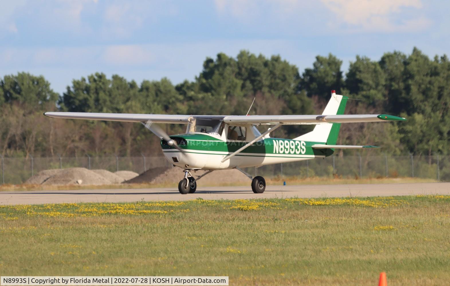 N8993S, 1965 Cessna 150F C/N 15062293, OSH 2022