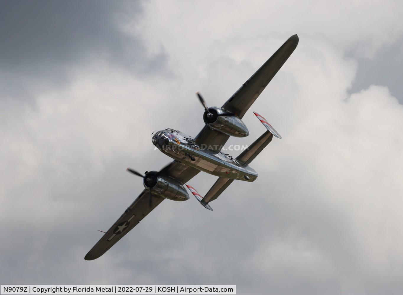 N9079Z, 1944 North American TB-25N Mitchell C/N 108-34009, OSH 2022