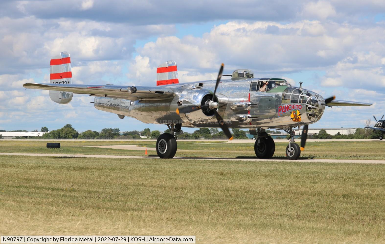 N9079Z, 1944 North American TB-25N Mitchell C/N 108-34009, OSH 2022