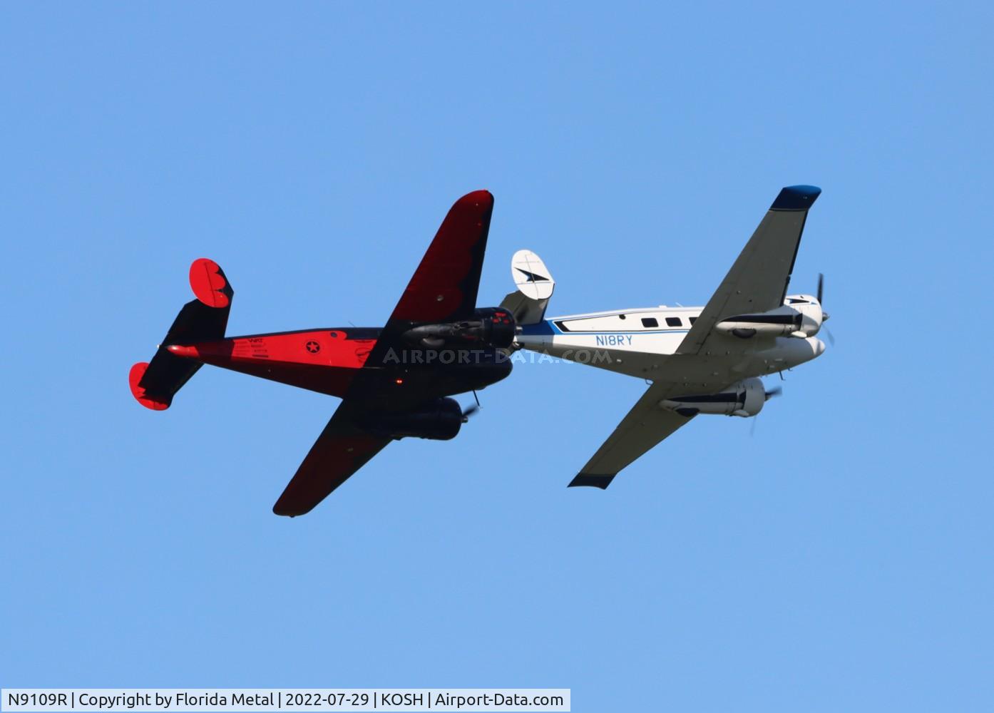 N9109R, 1943 Beech C18S (AT-7C) C/N 4383 (5676), OSH 2022