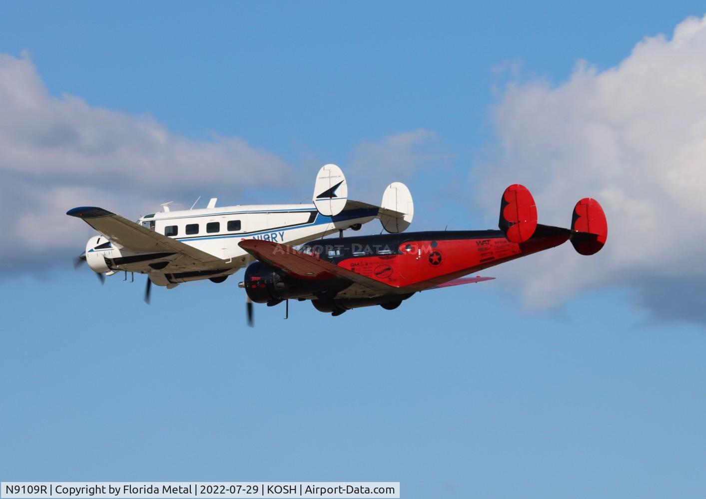 N9109R, 1943 Beech C18S (AT-7C) C/N 4383 (5676), OSH 2022
