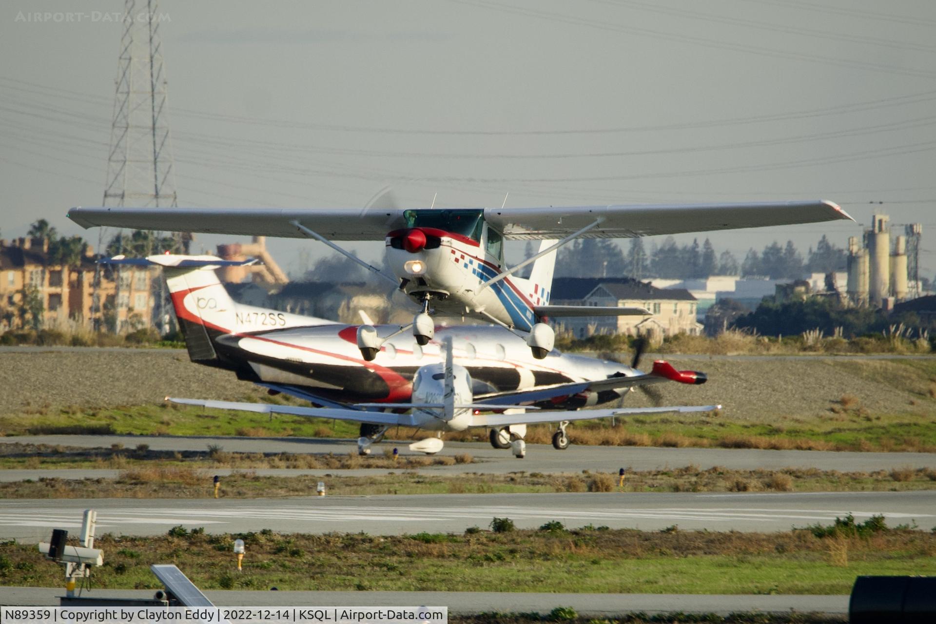 N89359, 1978 Cessna 152 C/N 15282725, San Carlos Airport in California 2022.