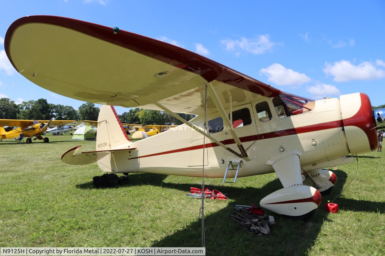 N9125H, 1943 Howard Aircraft DGA-15P C/N 767, OSH 2022