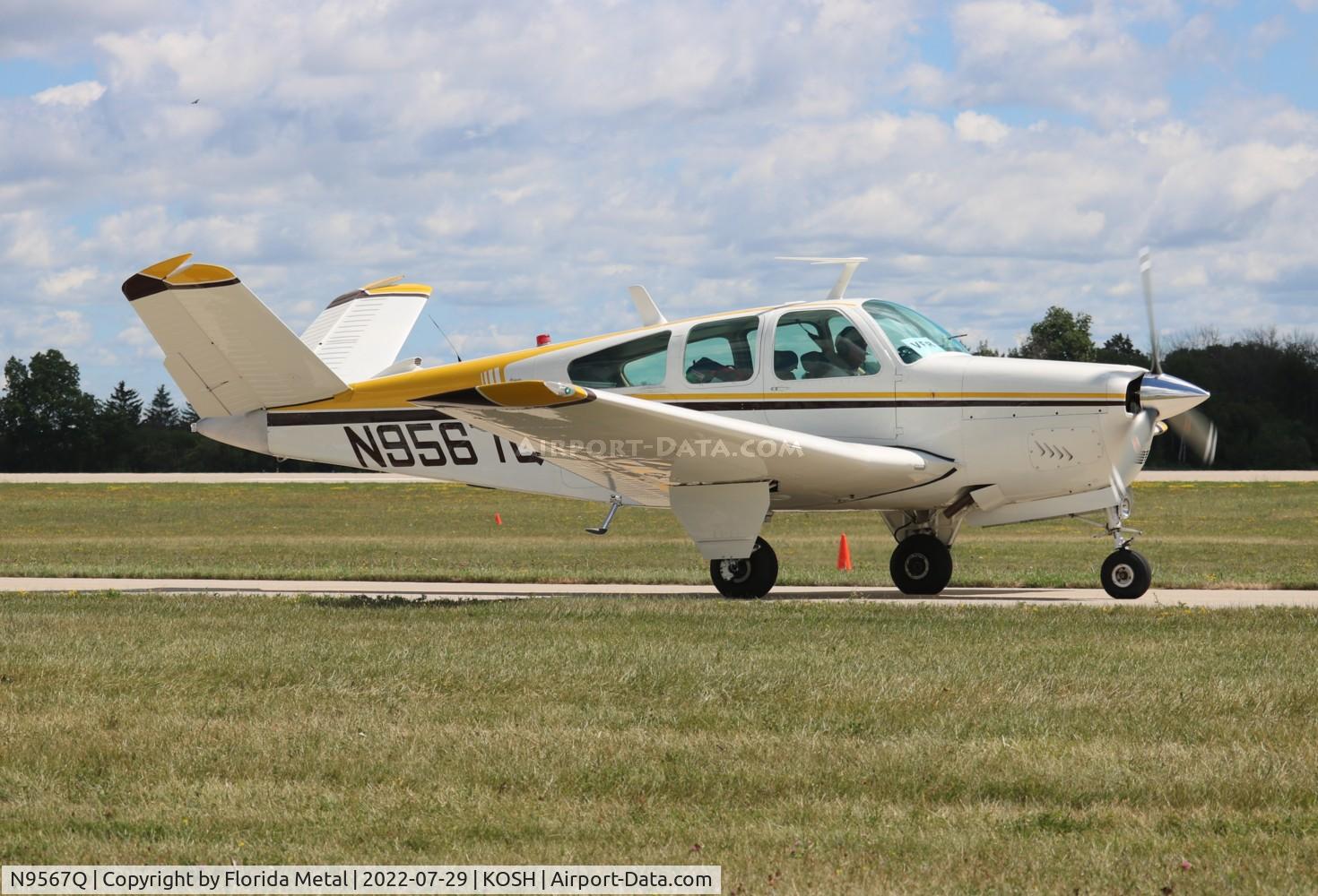 N9567Q, 1966 Beech V35 Bonanza C/N D-8202, OSH 2022