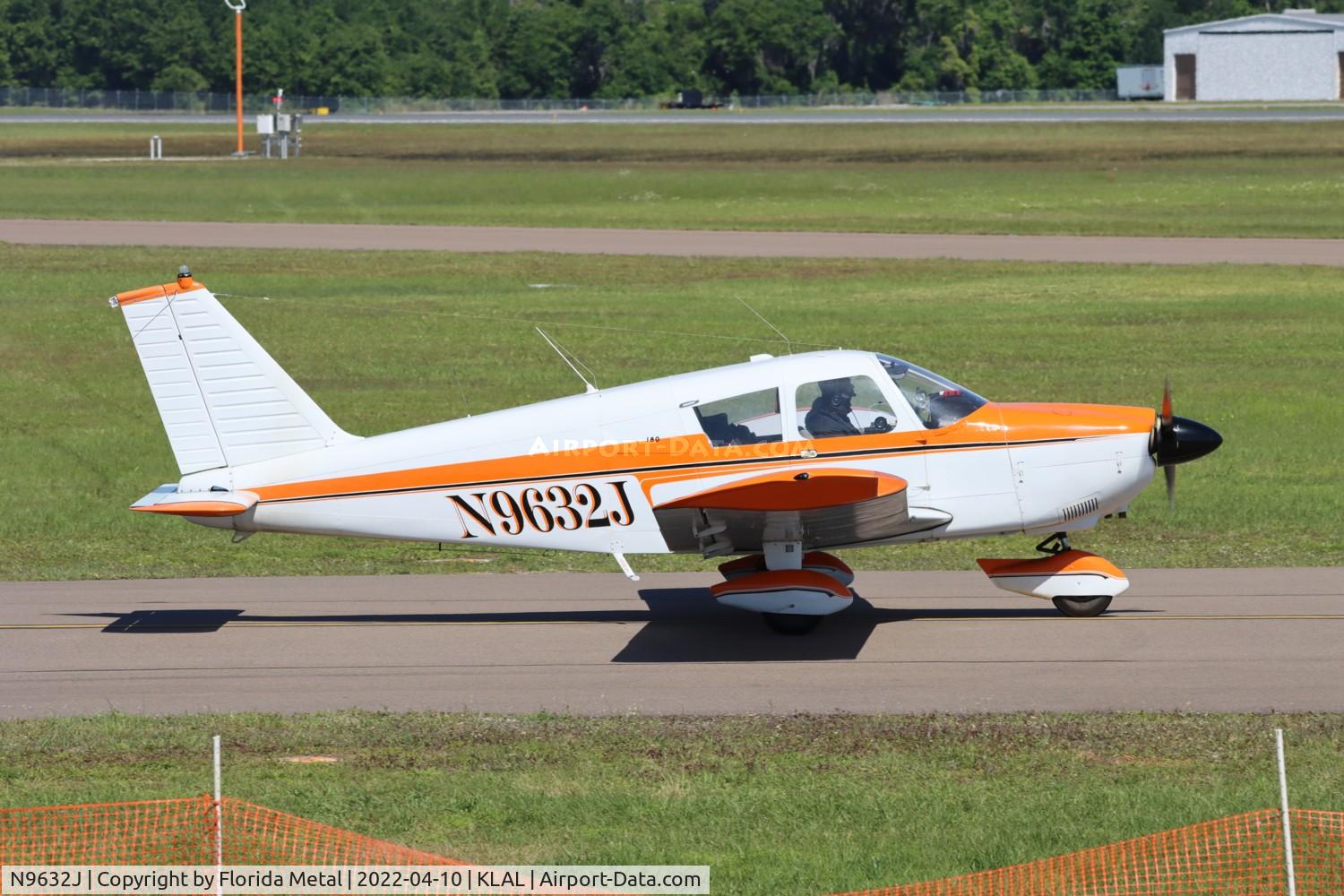 N9632J, 1966 Piper PA-28-180 C/N 28-3789, Sun N fun 2022