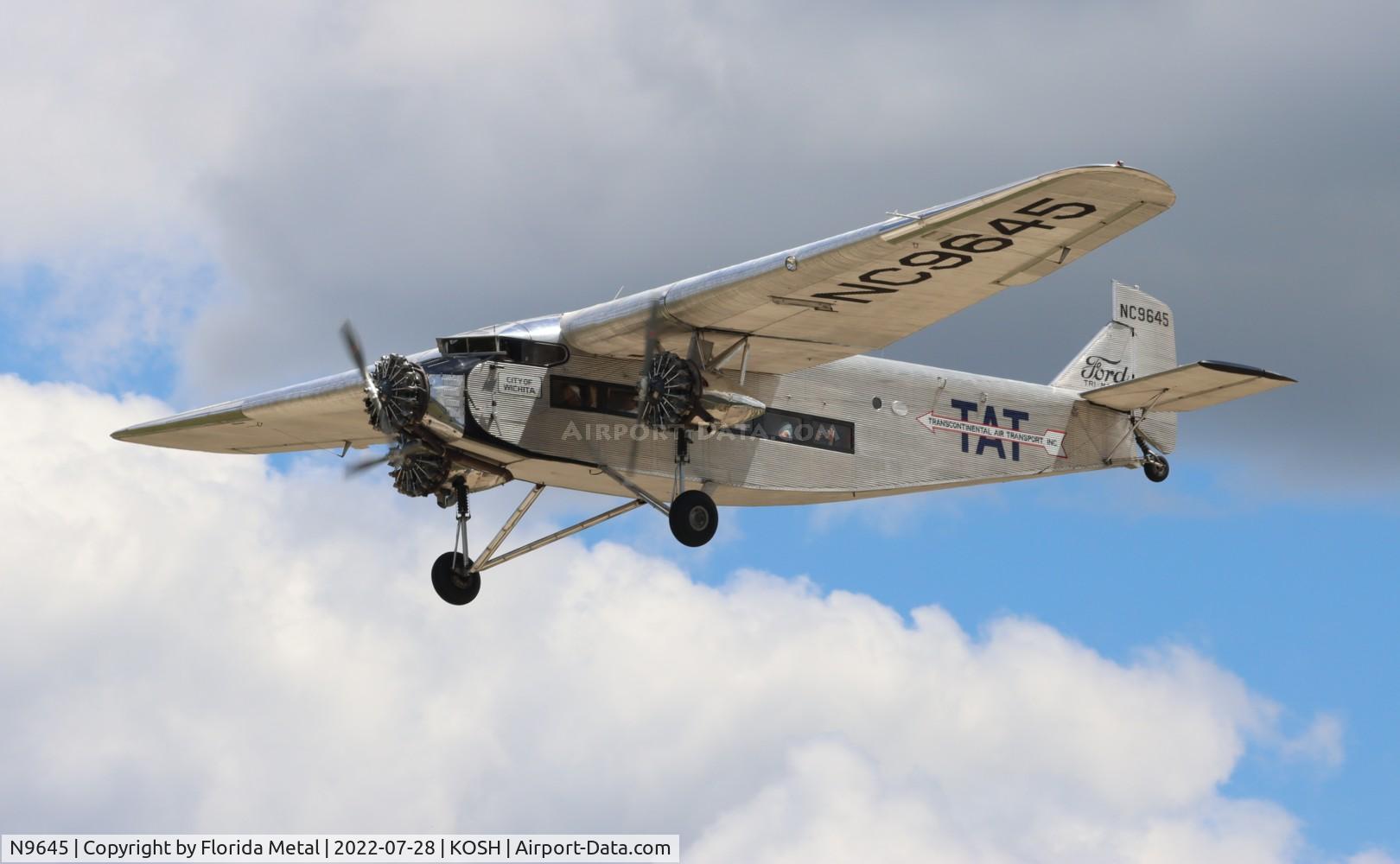 N9645, 1928 Ford 5-AT-B Tri-Motor C/N 8, OSH 2022