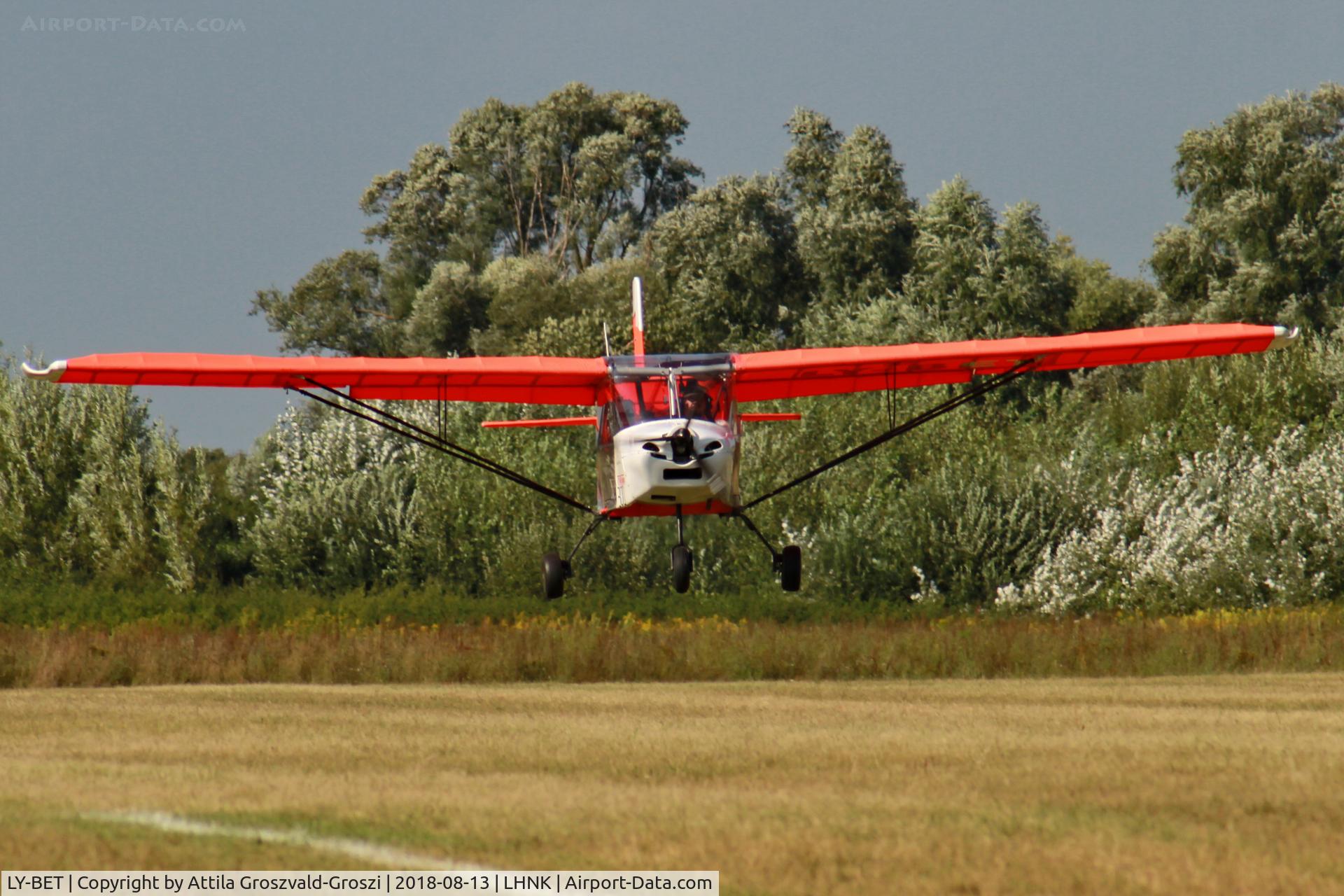 LY-BET, 2012 Best Off Skyranger, LHNK - Nagykanizsa Airport, Hungary. 16th FAI World Microlight Championship 2018 Nagykanizsa.