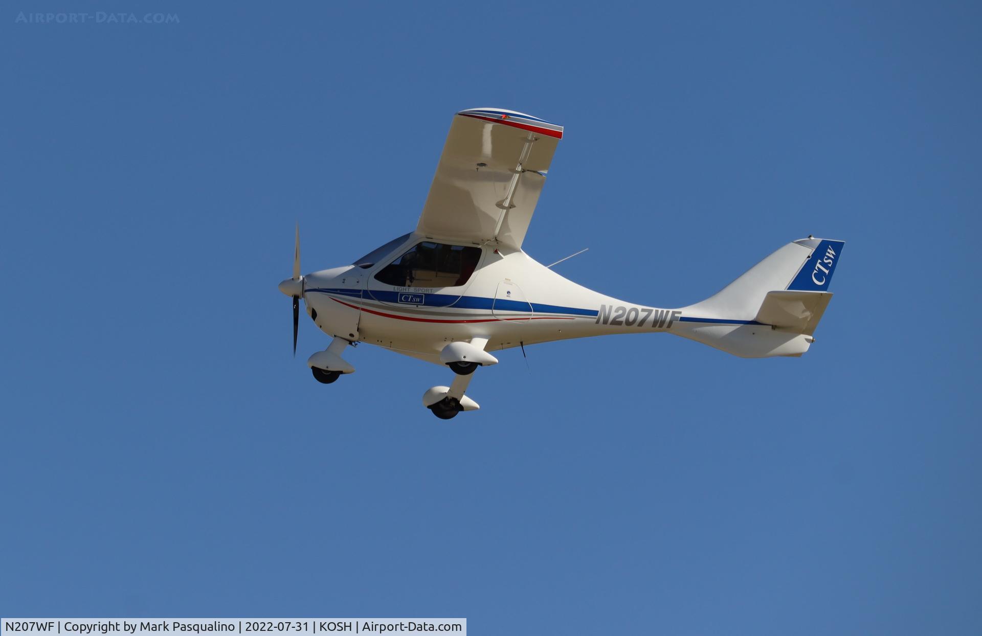 N207WF, 2007 Flight Design CTSW C/N 07-02-08, Flight Design CTSW