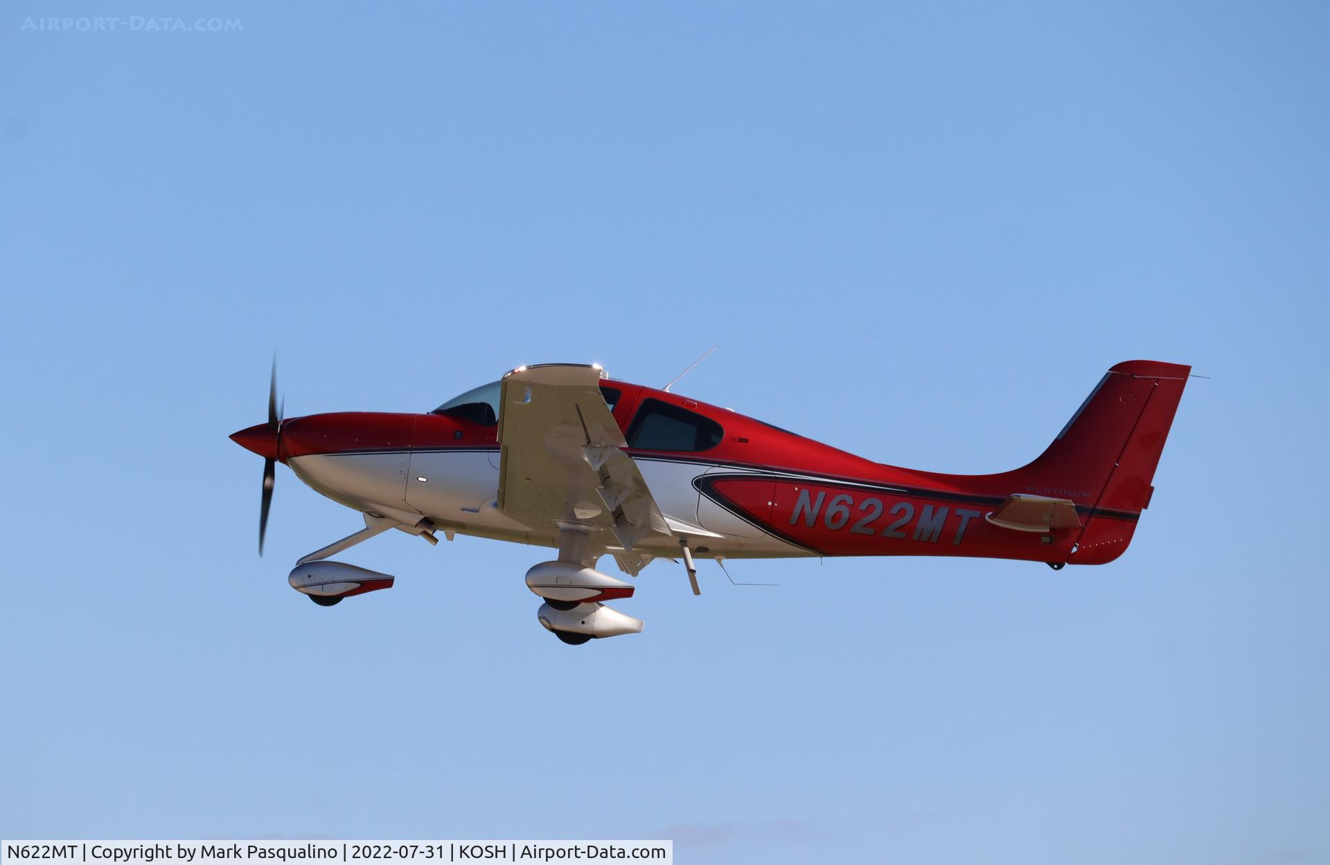 N622MT, 2022 Cirrus SR22 C/N 8697, Cirrus SR22