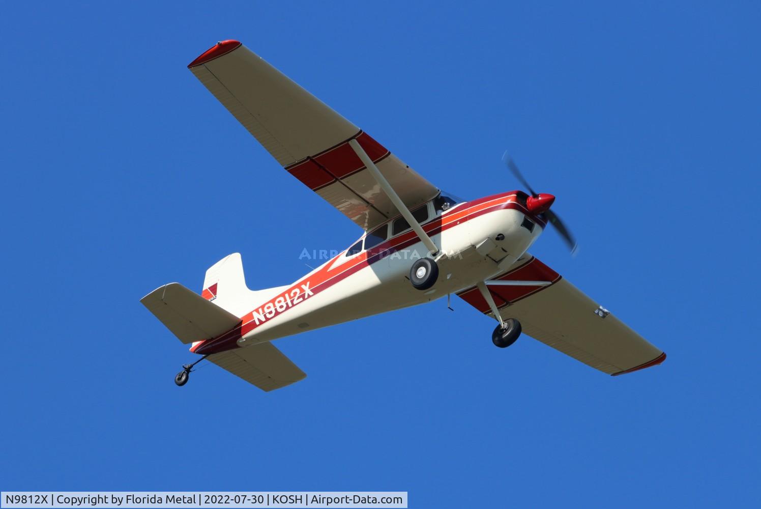 N9812X, 1961 Cessna 185 Skywagon C/N 1850012, OSH 2022