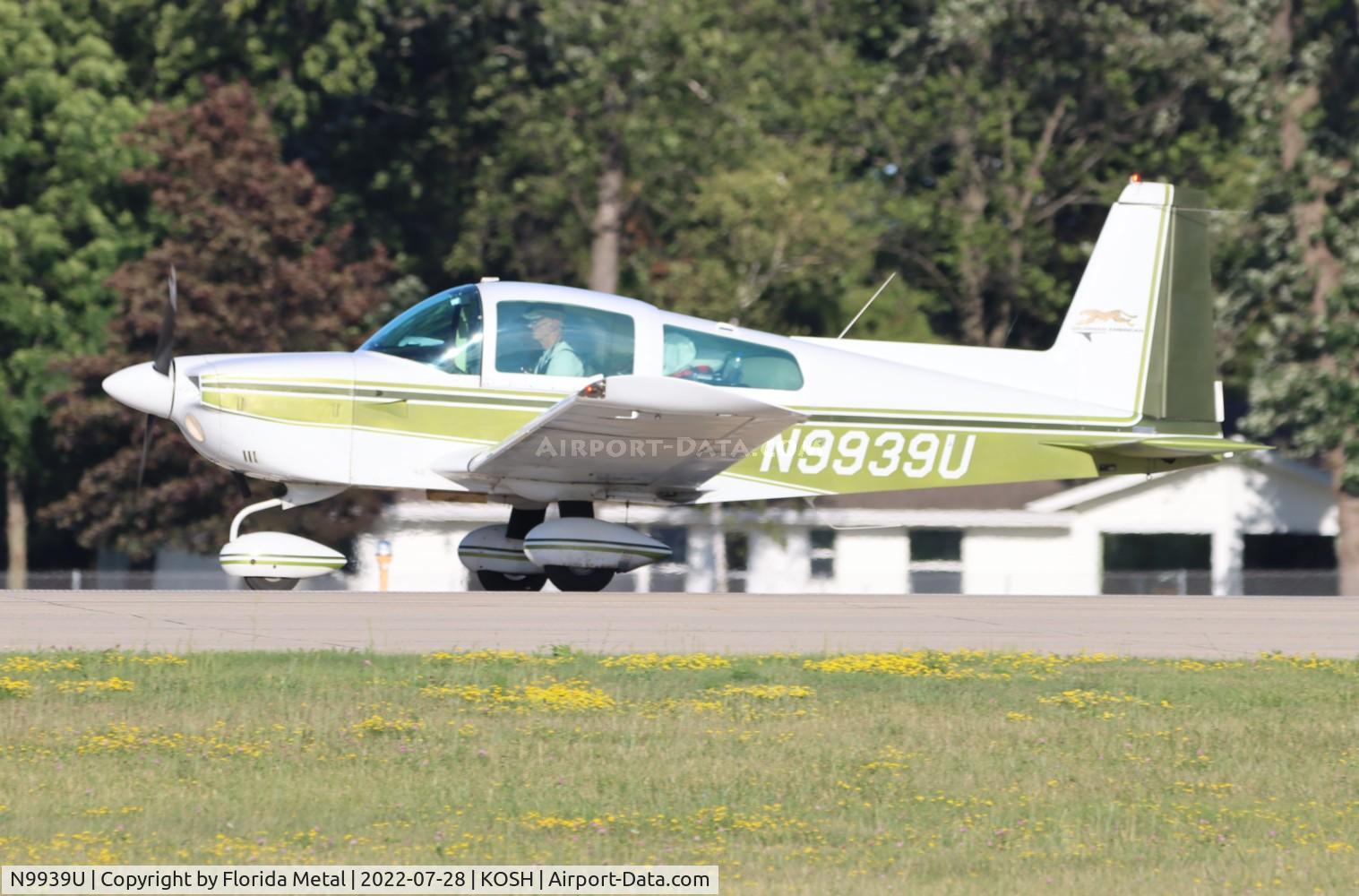 N9939U, 1977 Grumman American AA-5A Cheetah C/N AA5A0339, OSH 2022