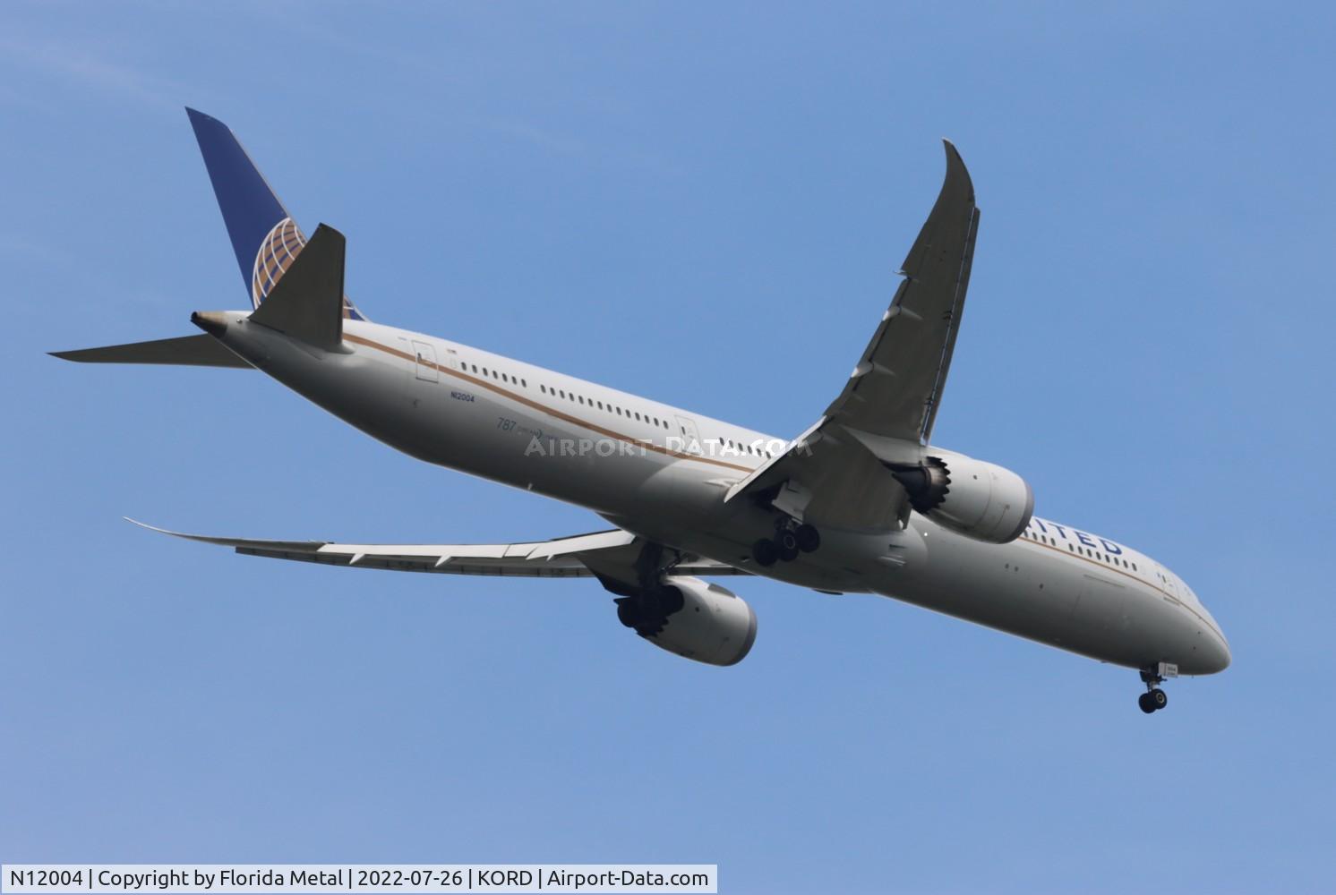 N12004, 2019 Boeing 787-10 Dreamliner Dreamliner C/N 60139, ORD 2022