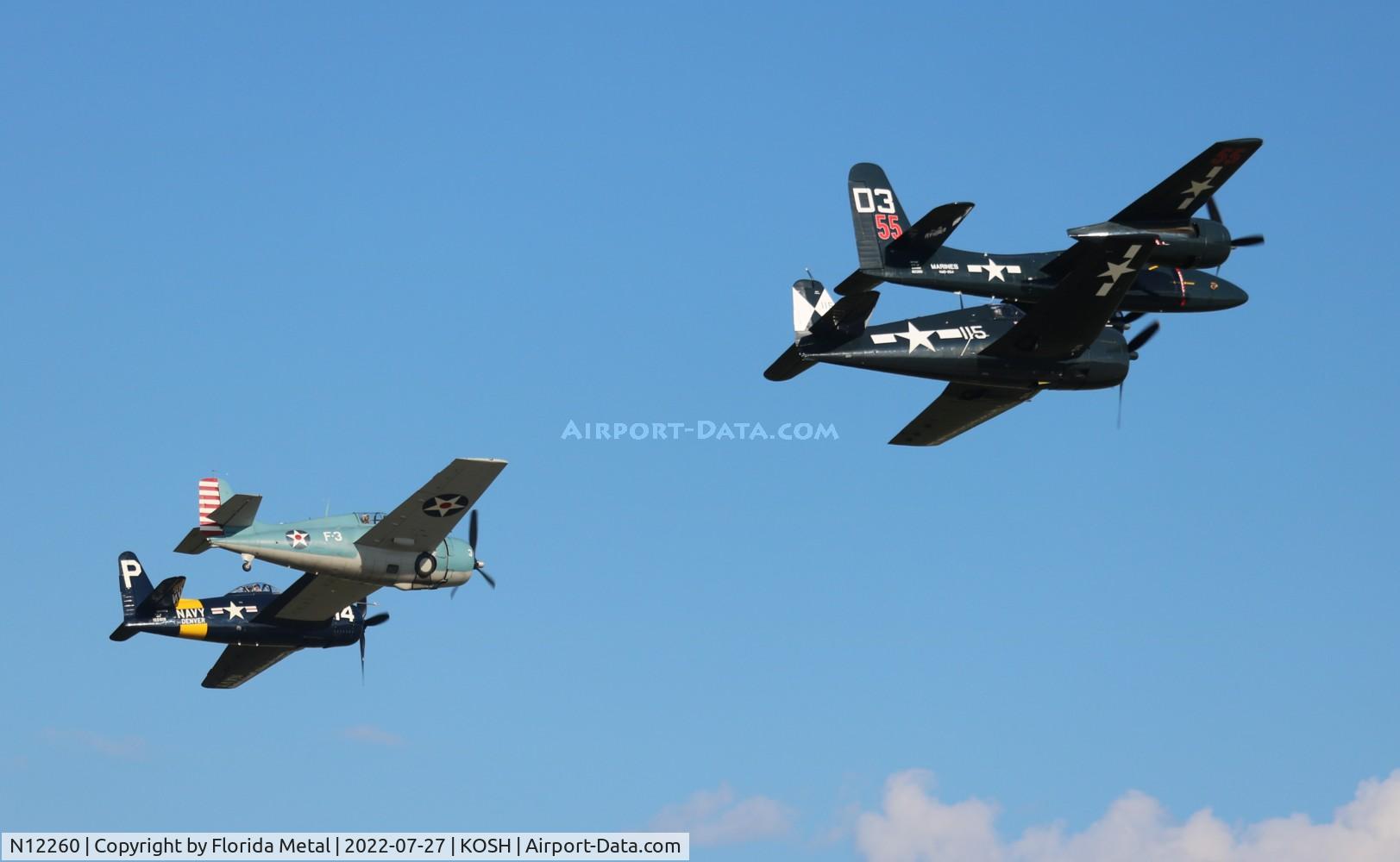 N12260, 1943 Grumman F4F-3 Wildcat C/N 12260, OSH 2022
