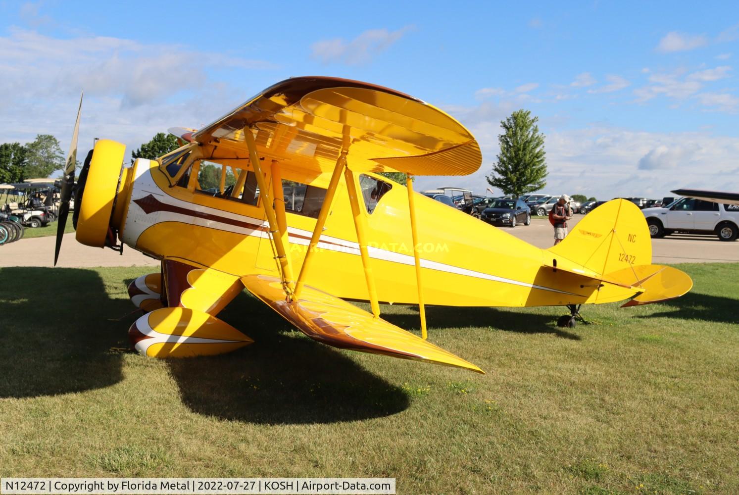 N12472, 1932 Waco UEC C/N 3638, OSH 2022