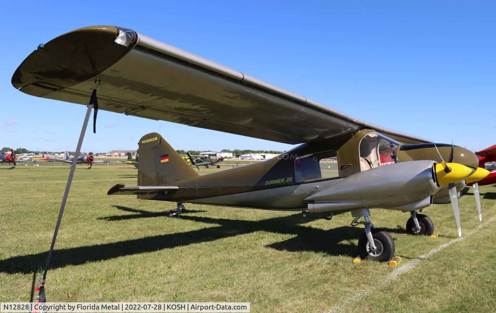 N12828, 1961 Dornier Do-28A-1 C/N 3023, OSH 2022