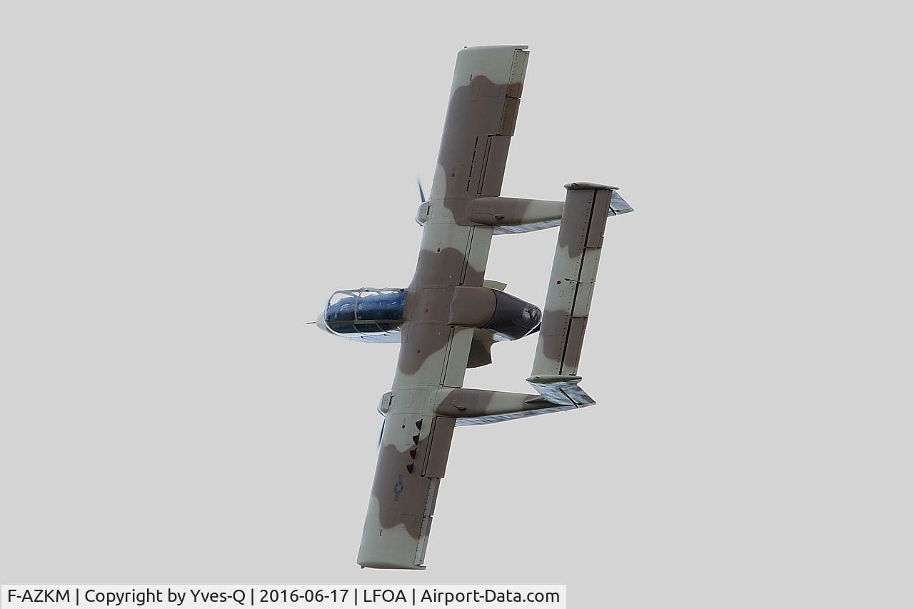F-AZKM, 1971 North American OV-10B Bronco C/N 338-9 (305-65), North American OV-10B Bronco, On display, Avord Air Base 702 (LFOA) Open day 2016