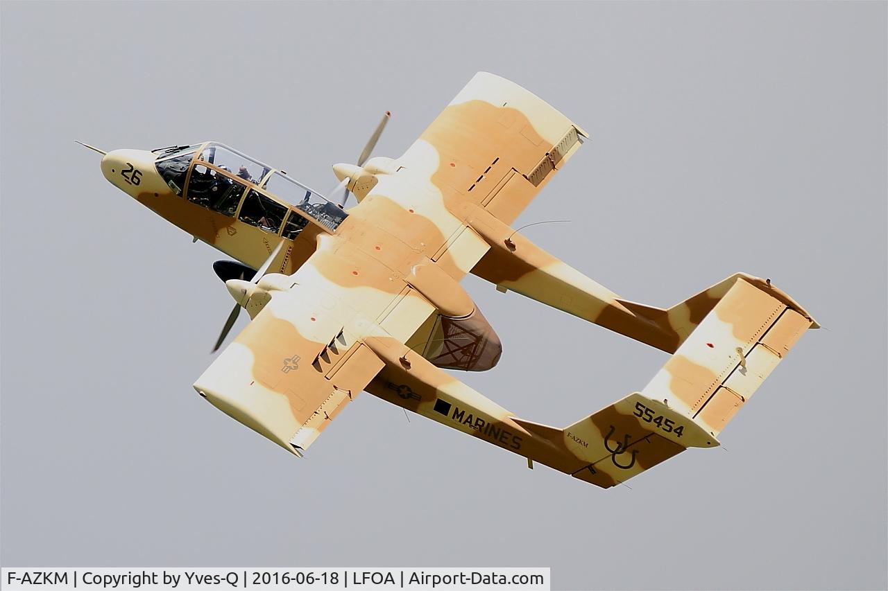 F-AZKM, 1971 North American OV-10B Bronco C/N 338-9 (305-65), North American OV-10B Bronco, On display, Avord Air Base 702 (LFOA) Open day 2016