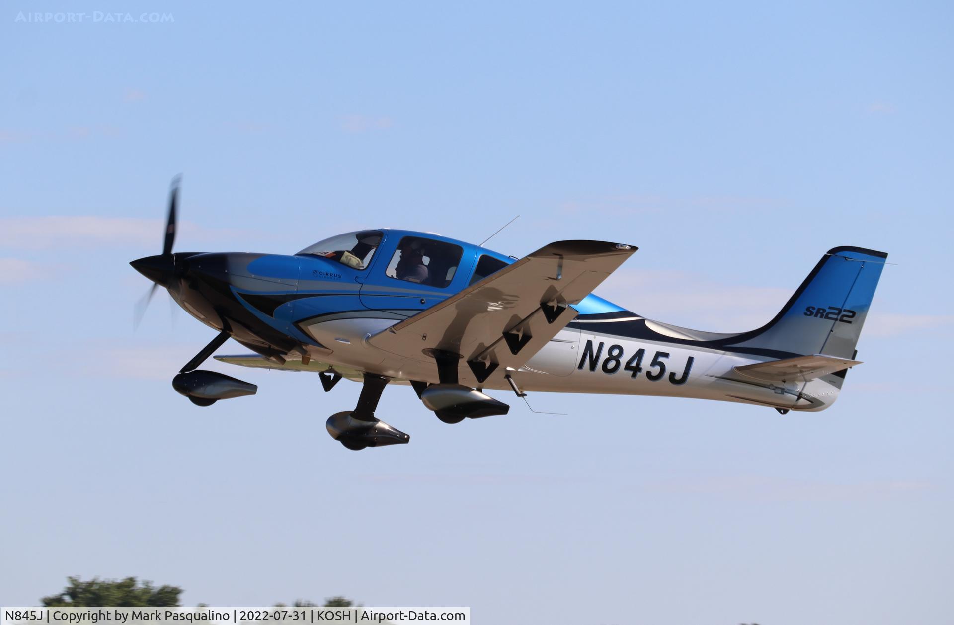 N845J, 2005 Cirrus SR22 C/N 1365, Cirrus SR22