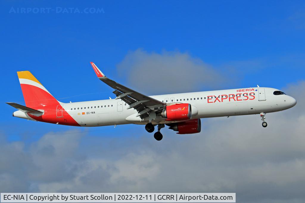 EC-NIA, 2020 Airbus A321-251NX C/N 9571, Iberia