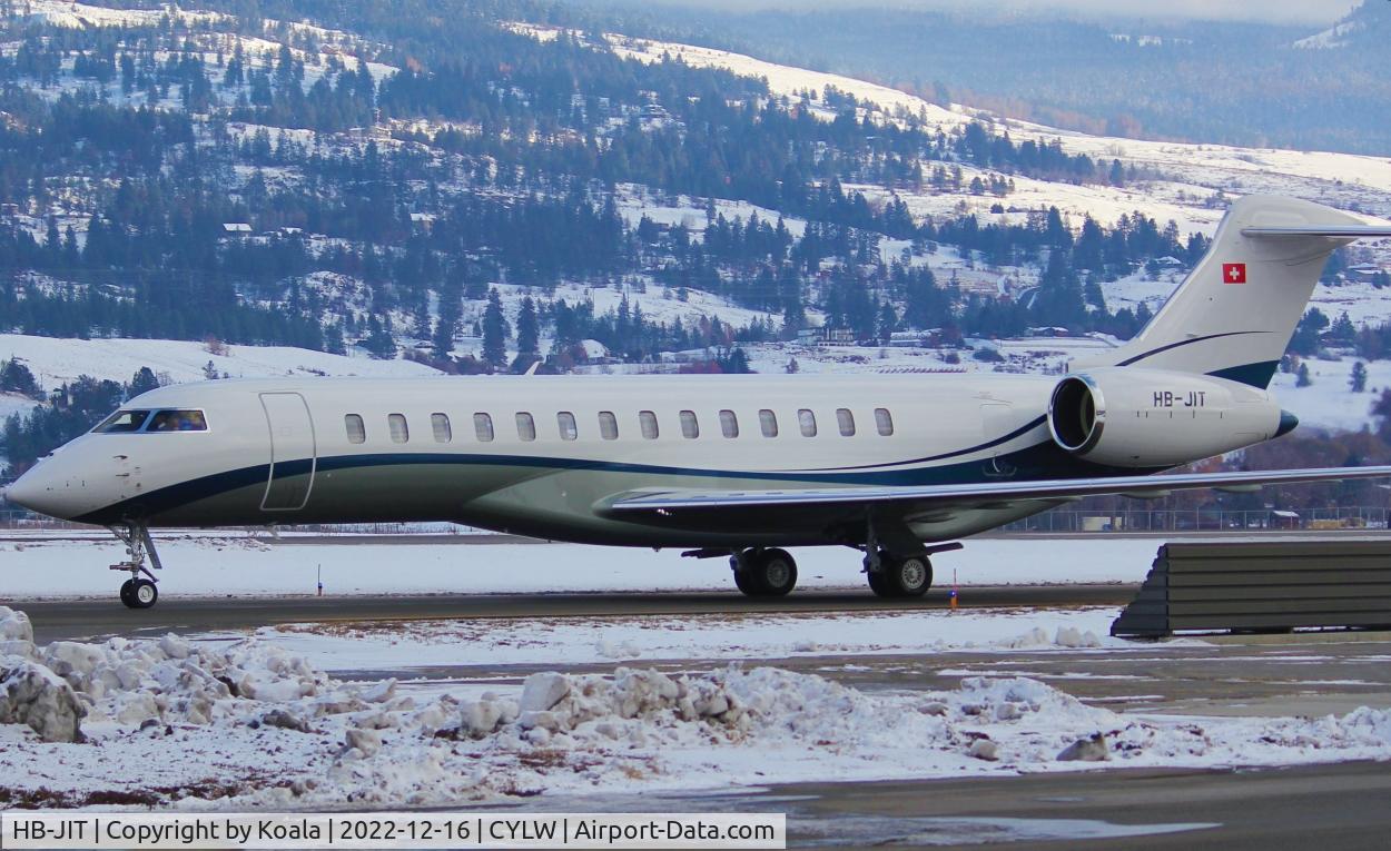 HB-JIT, 2020 Bombardier Global 7500 C/N 70076, Surprising arrival from San Jose (SJC, CA)