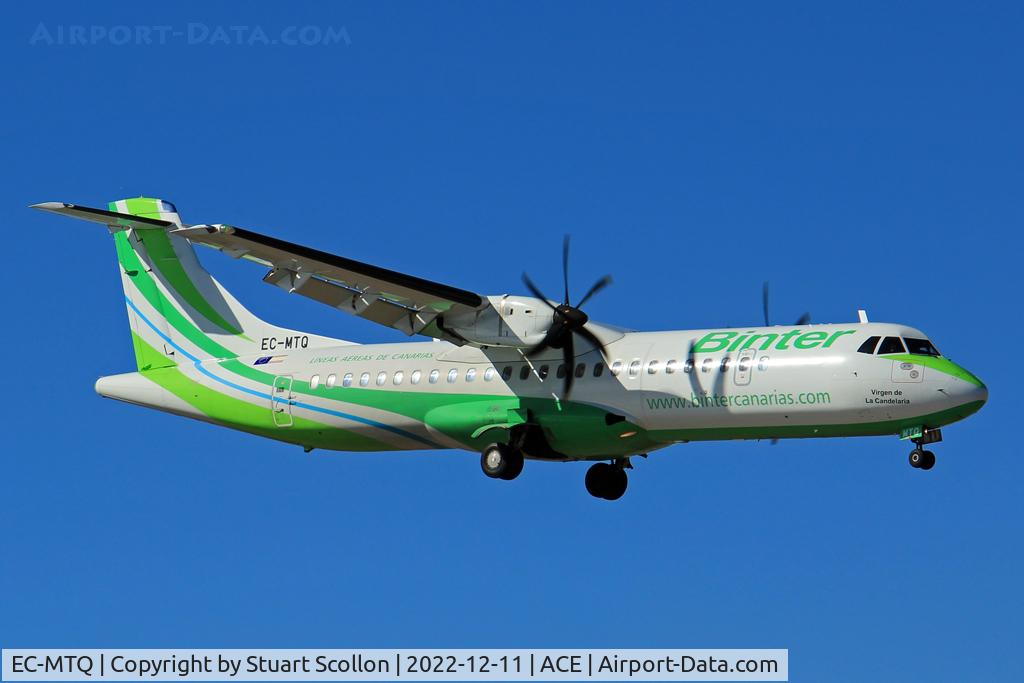 EC-MTQ, 2017 ATR 72-600 (72-212A) C/N 1469, Binter