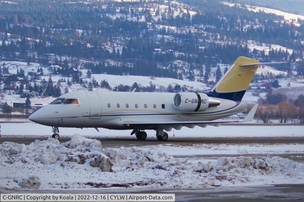 C-GNRC, 1999 Bombardier Challenger 604 (CL-600-2B16) C/N 5417, Arrival from White Plains (HPN, NY).