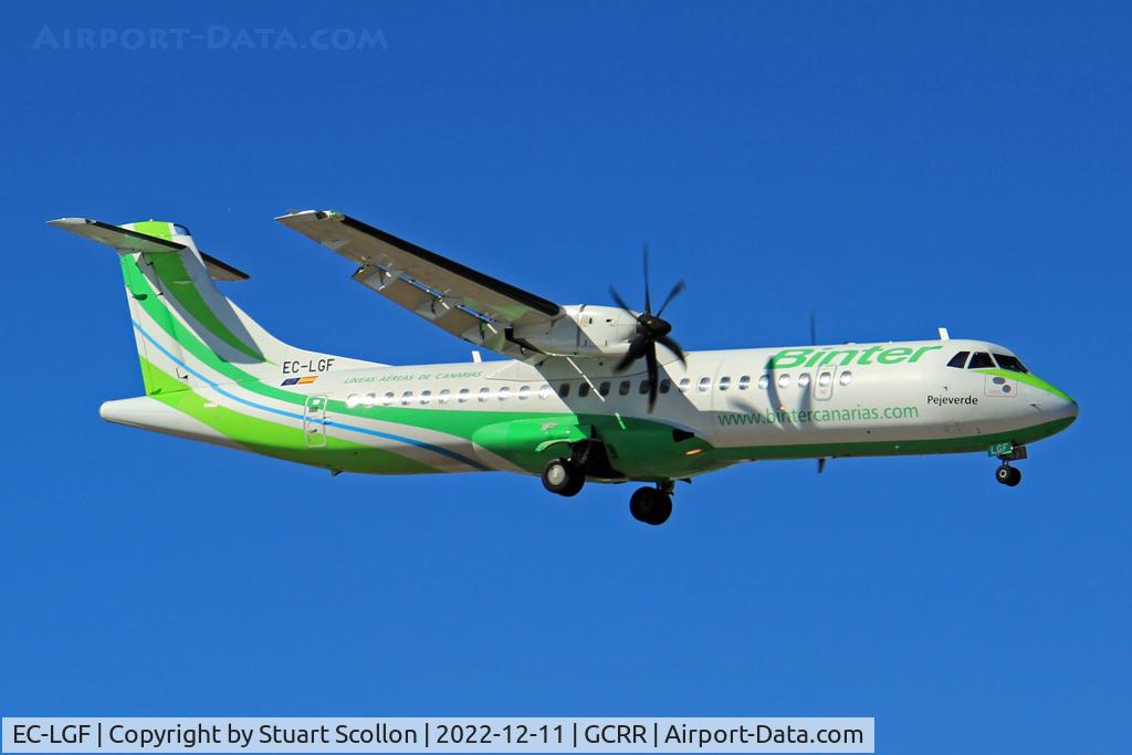 EC-LGF, 2010 ATR 72-212A C/N 907, Binter