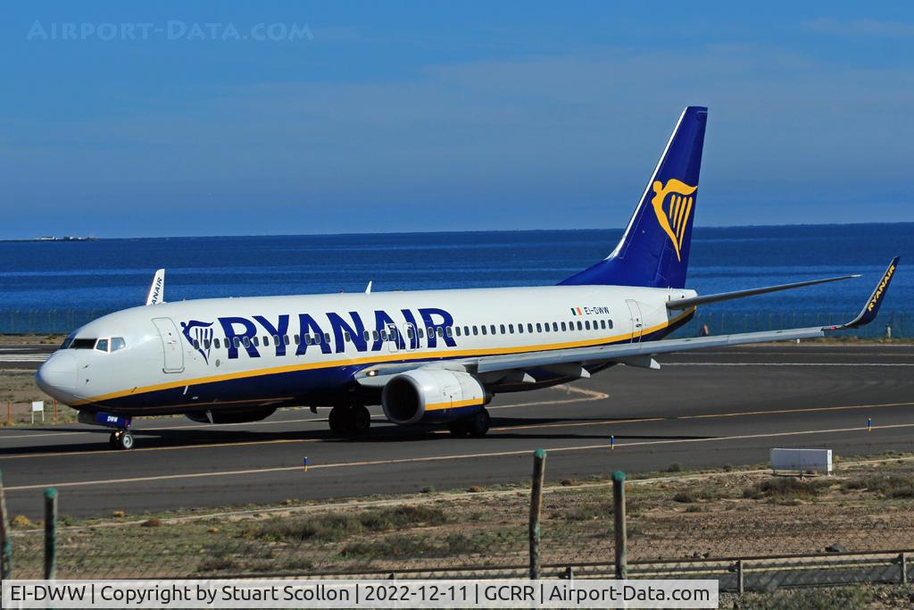 EI-DWW, 2008 Boeing 737-8AS C/N 33629, Ryanair