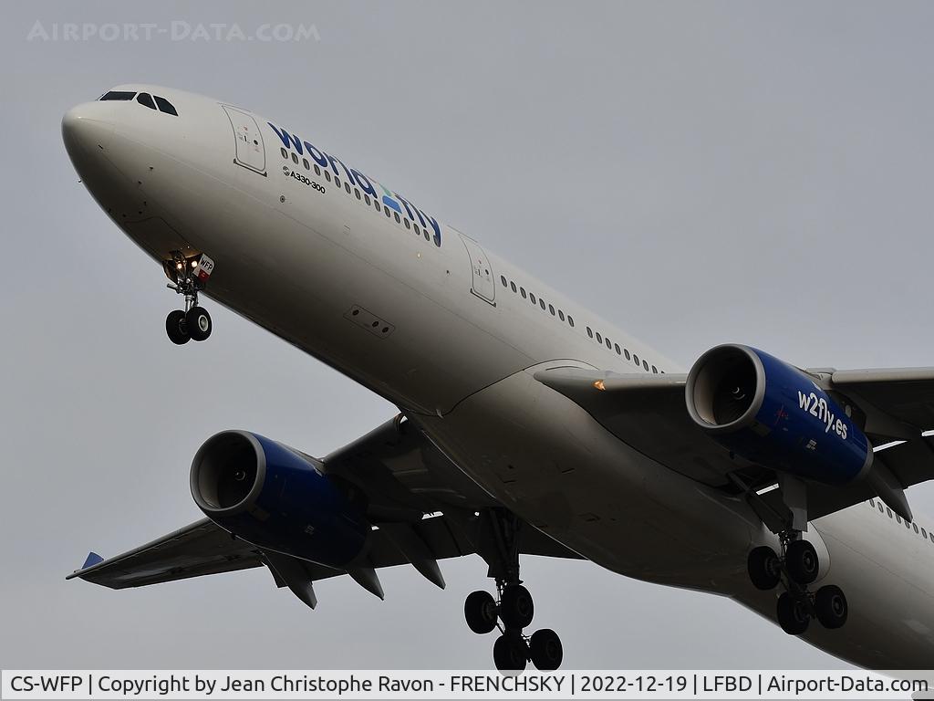 CS-WFP, 2010 Airbus A330-343X C/N 1097, Pointe-a-Pitre (PTP)	Bordeaux (BOD)	SS741