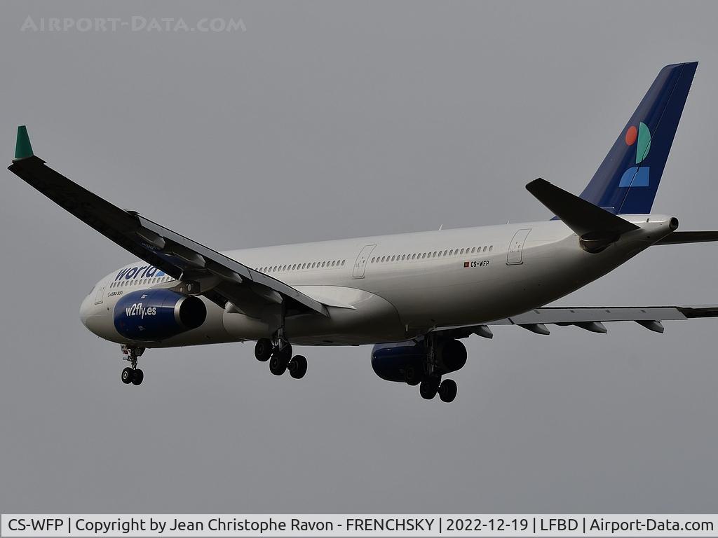 CS-WFP, 2010 Airbus A330-343X C/N 1097, Pointe-a-Pitre (PTP)	Bordeaux (BOD)	SS741