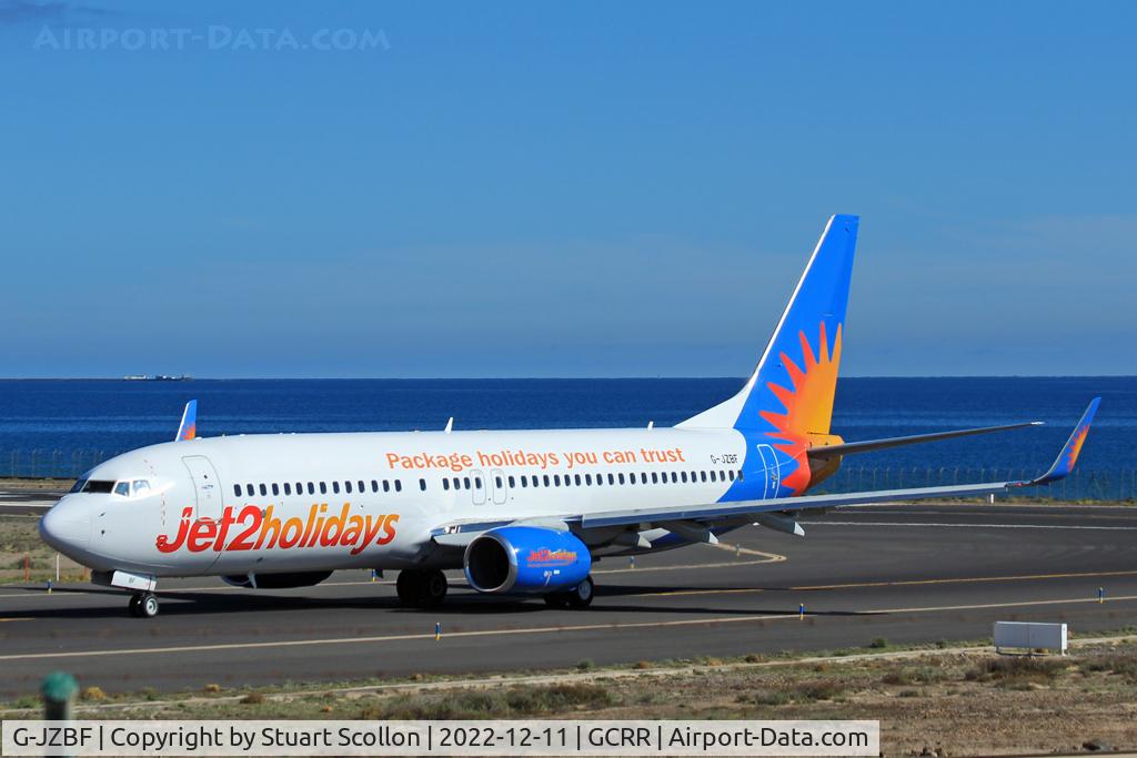 G-JZBF, 2017 Boeing 737-800 C/N 63162, JET2