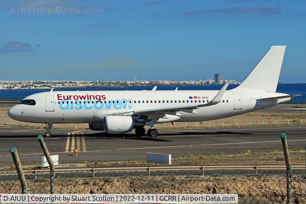 D-AIUU, 2016 Airbus A320-214 C/N 7158, Eurowings