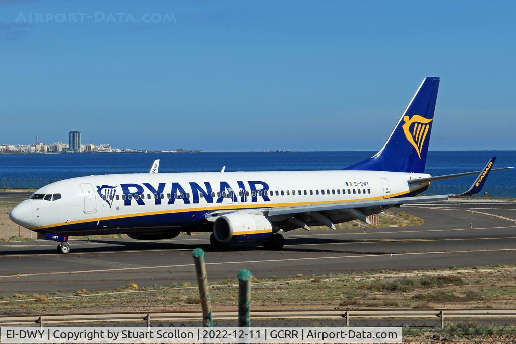 EI-DWY, 2008 Boeing 737-8AS C/N 33638, Ryanair