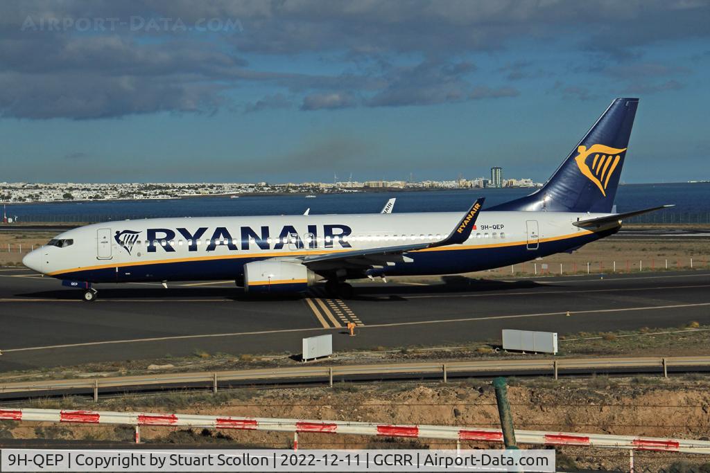 9H-QEP, 2018 Boeing 737-8AS C/N 44834, Ryan air